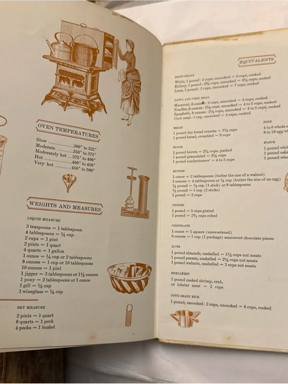 The American Heritage Cookbook - bonus booklet Cream Cover colonial